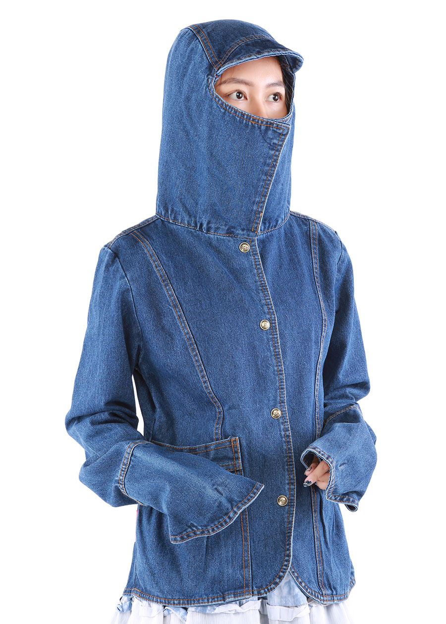 Áo chống nắng nữ Jean 1 lớp Vietcharm ACN01 Áo chống nắng nữ Jean 1 lớp Vietcharm ACN01