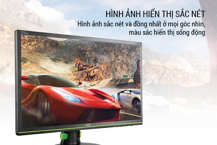 Màn Hình Gaming AOC G2460PG 24inch FullHD 1ms 144Hz G-Sync TN - Hàng Chính Hãng
