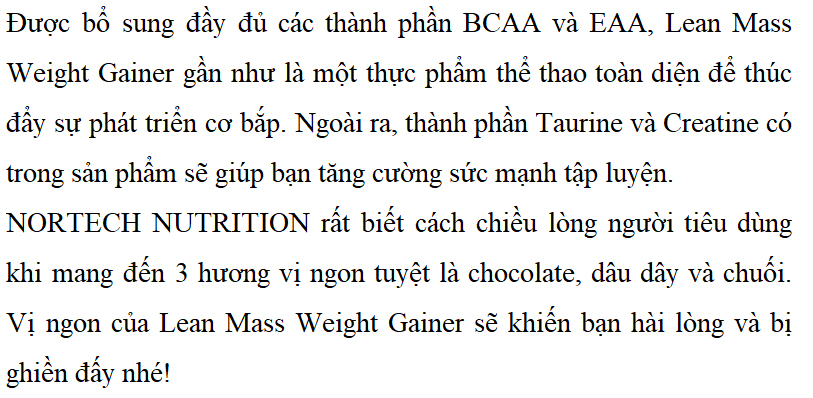 combo sữa tăng cân tăng cơ lean mass của nortech nutrition thùng 4kg hỗ trợ tăng cân tăng cơ nạc, hạn chế mỡ & bình shaker 600ml (mẫu ngẫu nhiên) 4