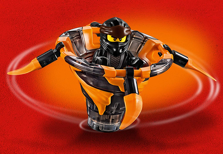 Con Quay Lốc Xoáy Đất LEGO 70662