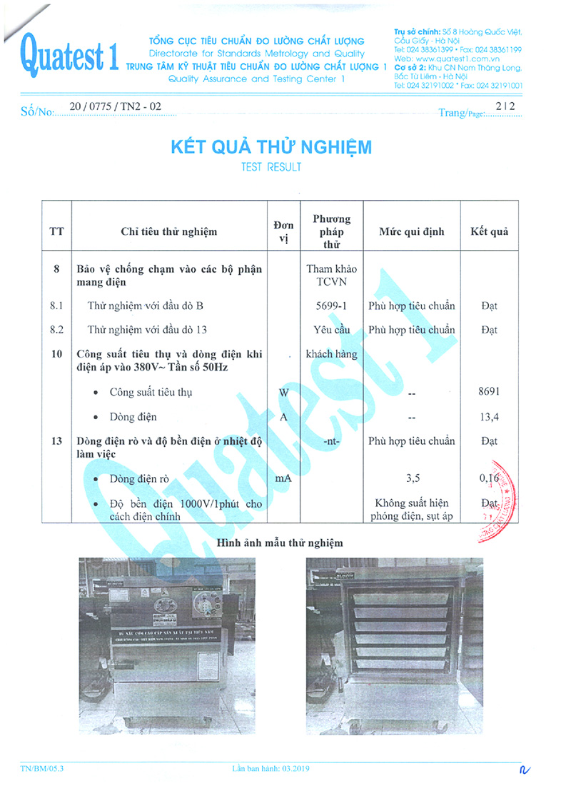 Tủ hấp giò chả bằng điện 10 khay Newsun (50 kg/mẻ) - không tủ điều khiển (Ảnh 5)