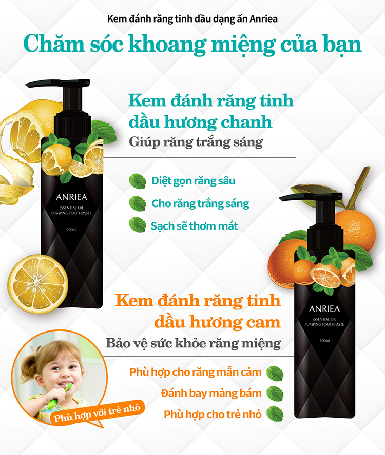 [Liệu Trình 7 Ngày + Kem Đánh Răng (Hương Cam) Tặng Bàn Chải Đánh Răng] Miếng Dán Trắng Răng Anriea Black Tooth Whitening - 30 Minutes Express