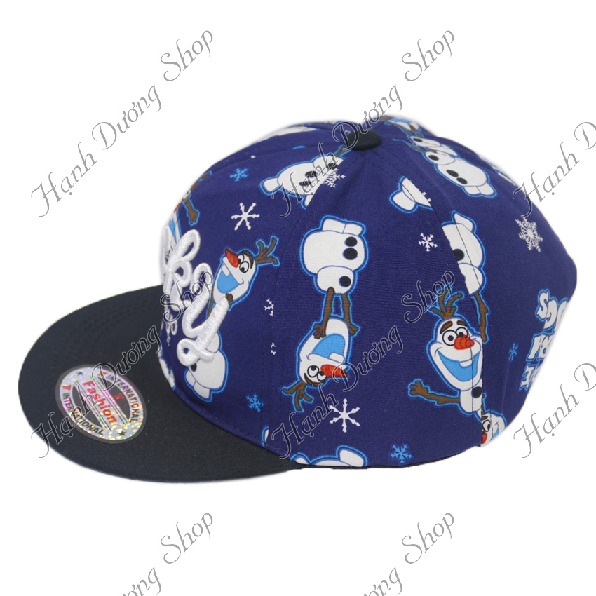 Nón kết hiphop Snapback năng động dành cho trẻ em từ 3 đến 5 tuổi, thiết kế mỏ bằng độc đáo - Hạnh Dương