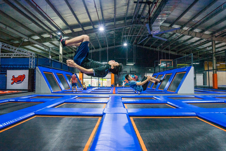 HCM/ HN – Vé 60 phút vào khu vui chơi bạt nhún Jump Arena.