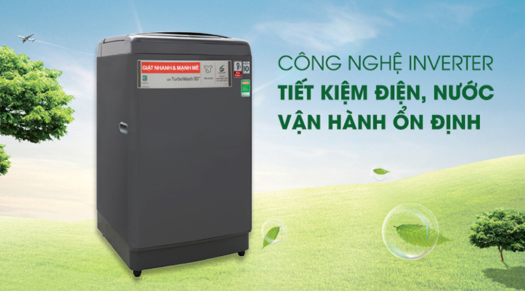 Máy Giặt Cửa Trên Inverter LG TH2113SSAK (13kg)