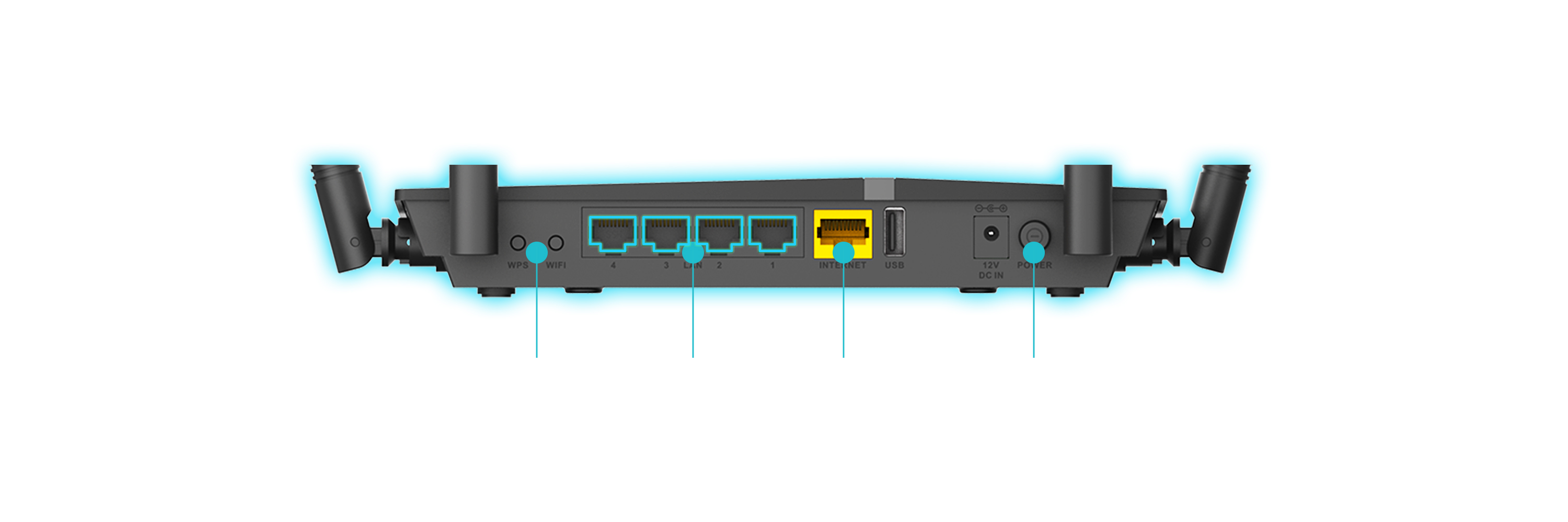 Router Wifi Băng Tần Kép Asus RT-AC66U B1 AC1750 AiProtection - Hàng Chính Hãng