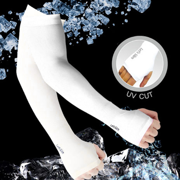 Găng Tay Chống Nắng Let's Slim (Màu Trắng)