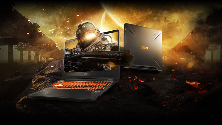 Laptop Asus TUF Gaming FX504GM-EN303T Core i7-8750H/Win10 (15.6″ FHD 120Hz) - Hàng Chính Hãng