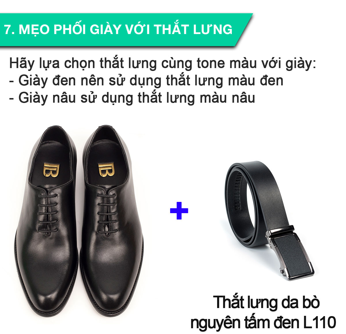 Giày da nam, giày oxford công sở Bụi Leather G102 - Da bò Nappa cao cấp - Bảo hành 12 tháng
