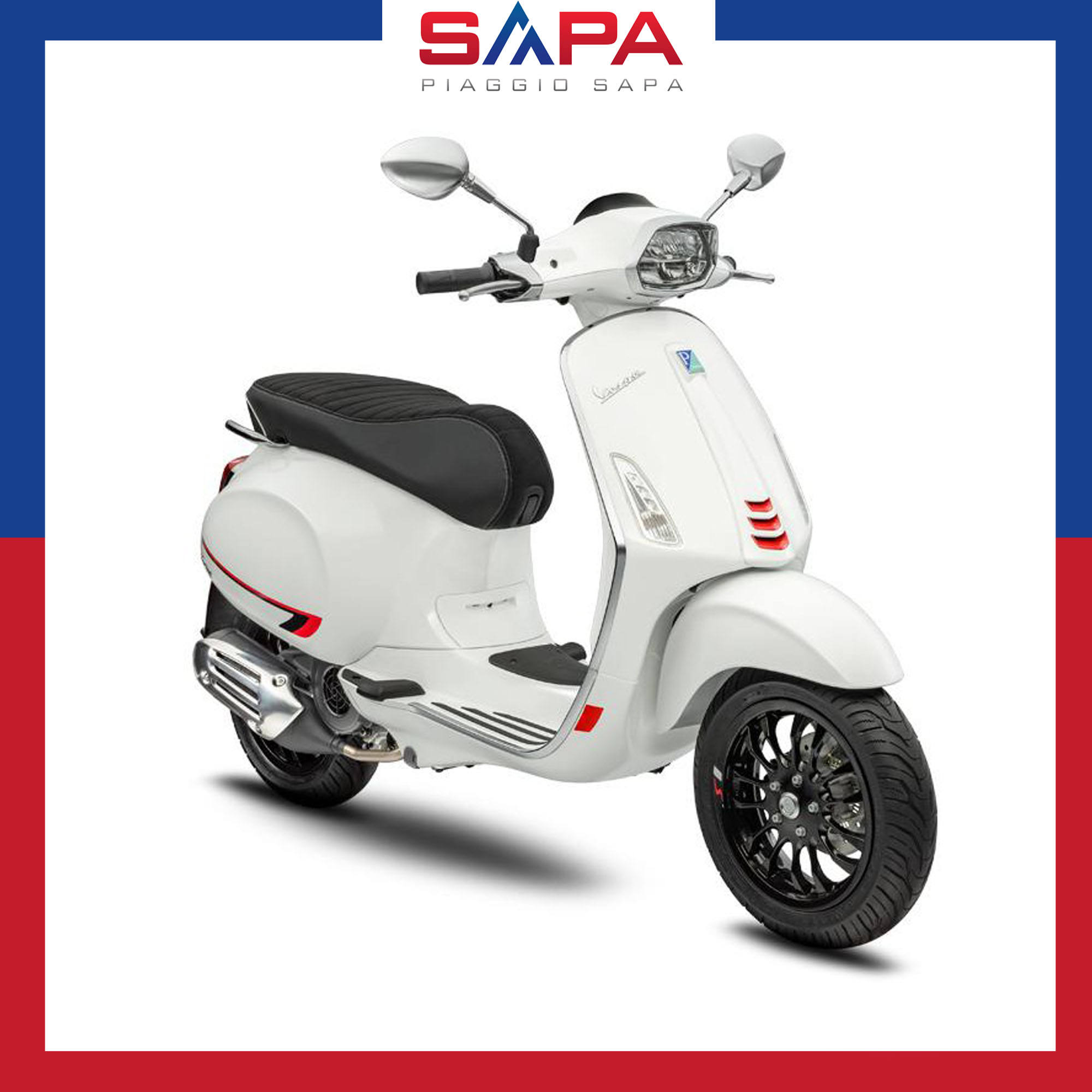 Hot  Vespa Sprint trắng full viền  Piaggio Vespa Saigon  Facebook