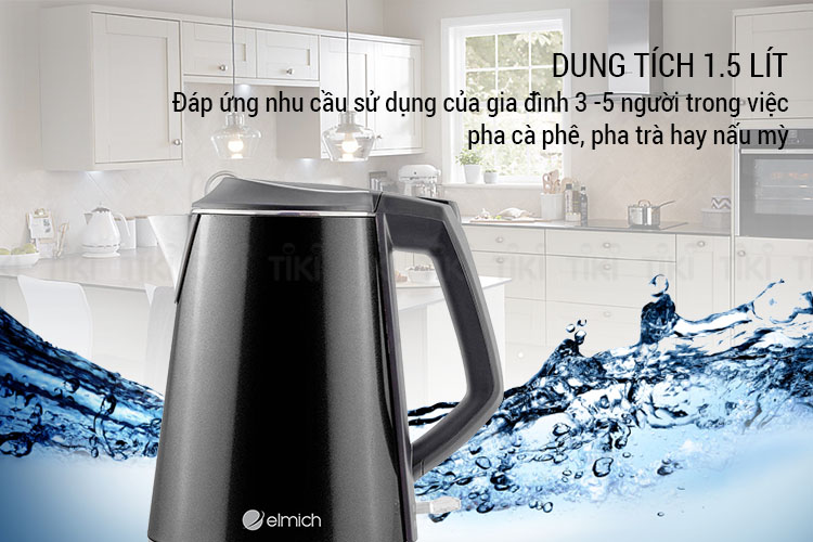 Ấm Đun Nước Siêu Tốc Elmich KEE-1785 (1.5L)