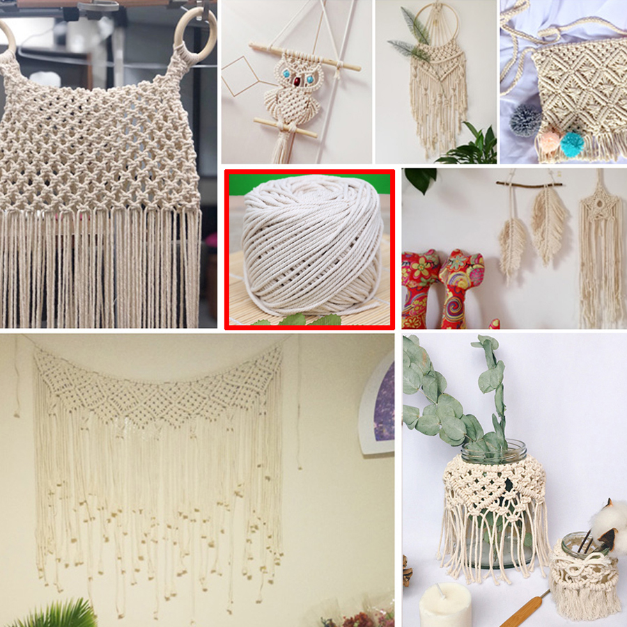 Sợi Dây Thừng Tự Nhiên 100% Cotton