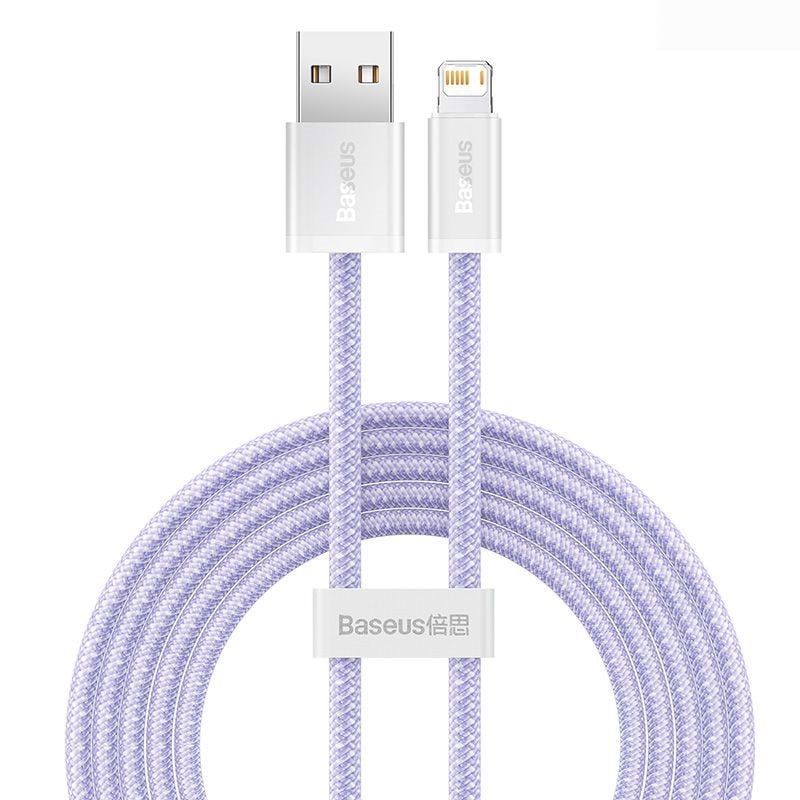 Cáp sạc nhanh và truyền dữ liệu Usb to Light-ning 2.4A Baseus Dynamic Series Fast Charging Data Cable- CALD- Hàng chính hãng