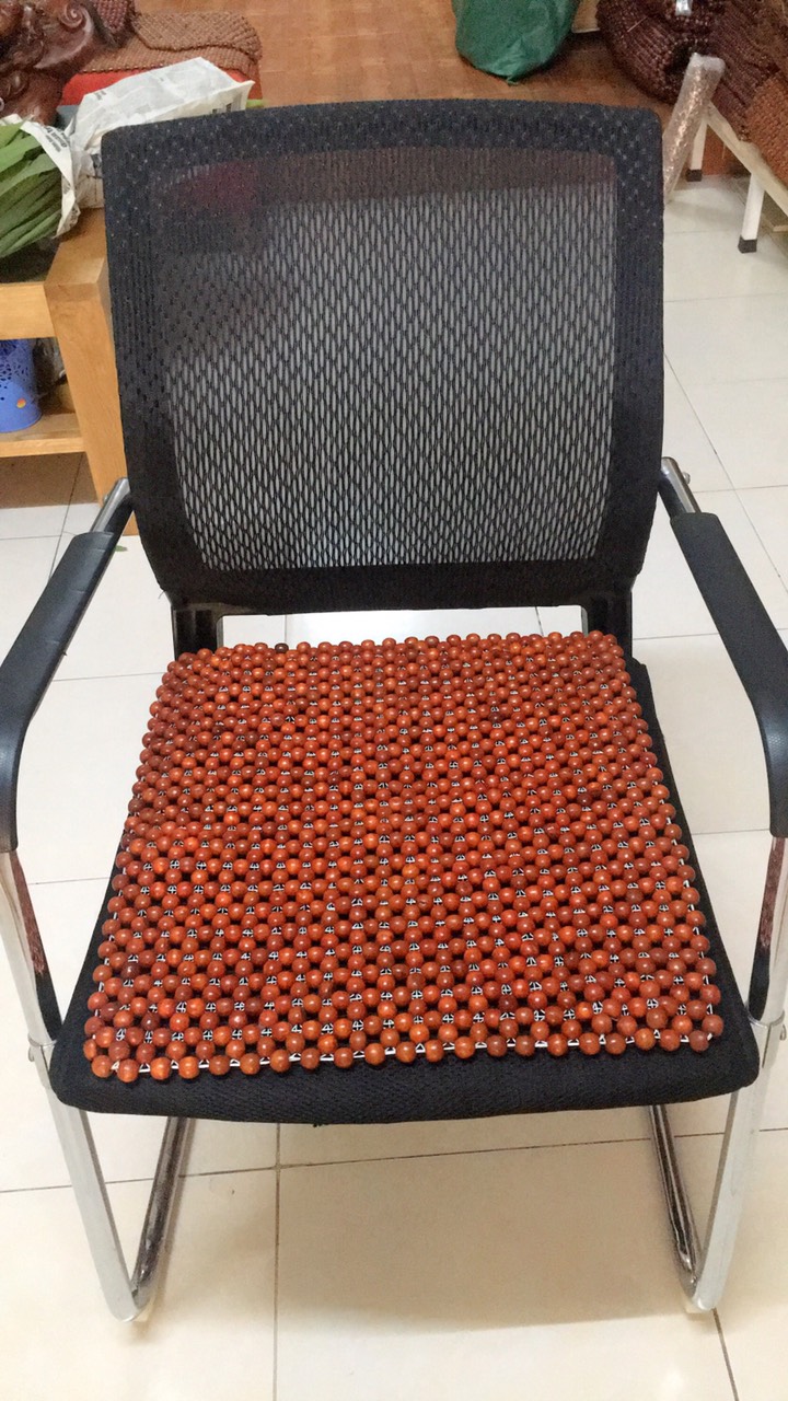 Miếng lót ghế ô tô , ghế văn phòng gỗ hương