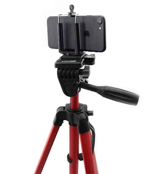 Chân giá đỡ máy chụp ảnh/ quay phim Tripod 3366 + Giá đỡ điện thoại - Hàng chính hãng