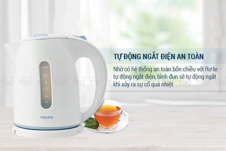 Bình Đun Siêu Tốc Philips HD4646 (1.5L)