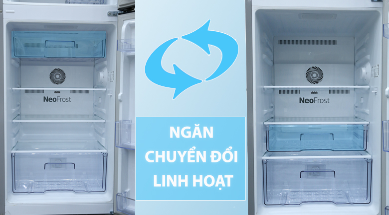 Tủ Lạnh Inverter Beko RDNT200I50VS (188L) (Bạc)