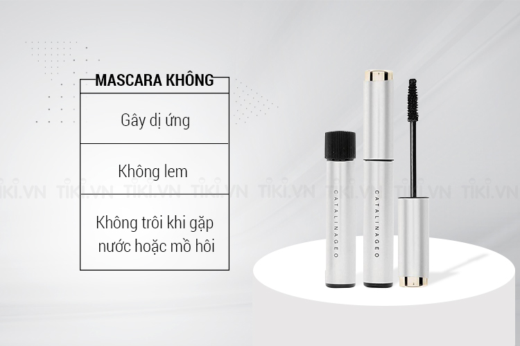 Mascara Làm Dài Mi Catalina Long & Deep Mascara #6 Black Geo