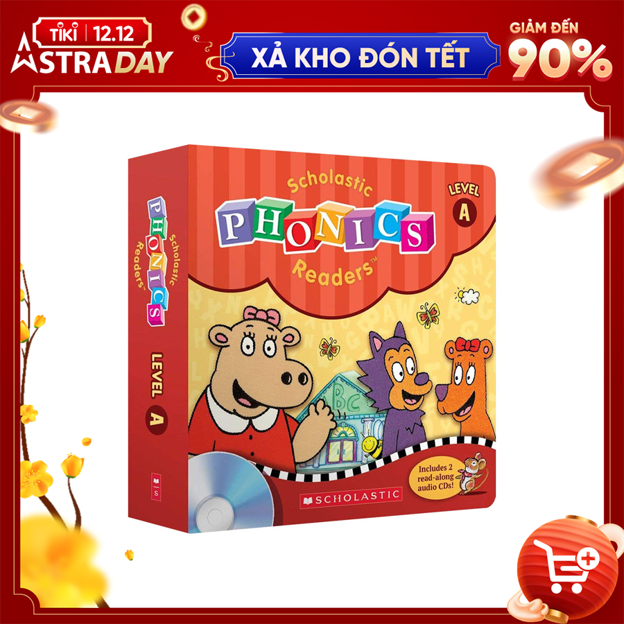 Hàng thanh lý miễn đổi trả Scholastic Phonics Readers A With CD