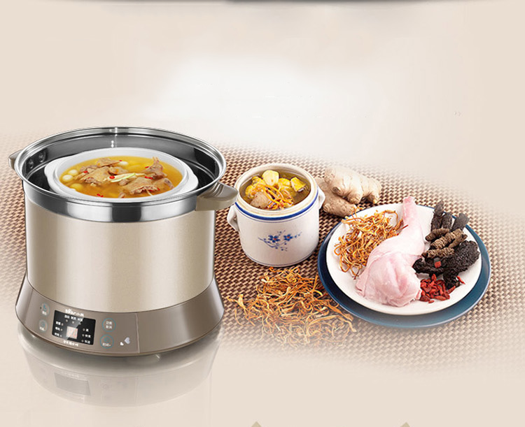 Bear (Bear) electric stew pot stewed stainless steel electric stew pot stew soup soup pot porridge pot DDZ-125TC 2.5L
