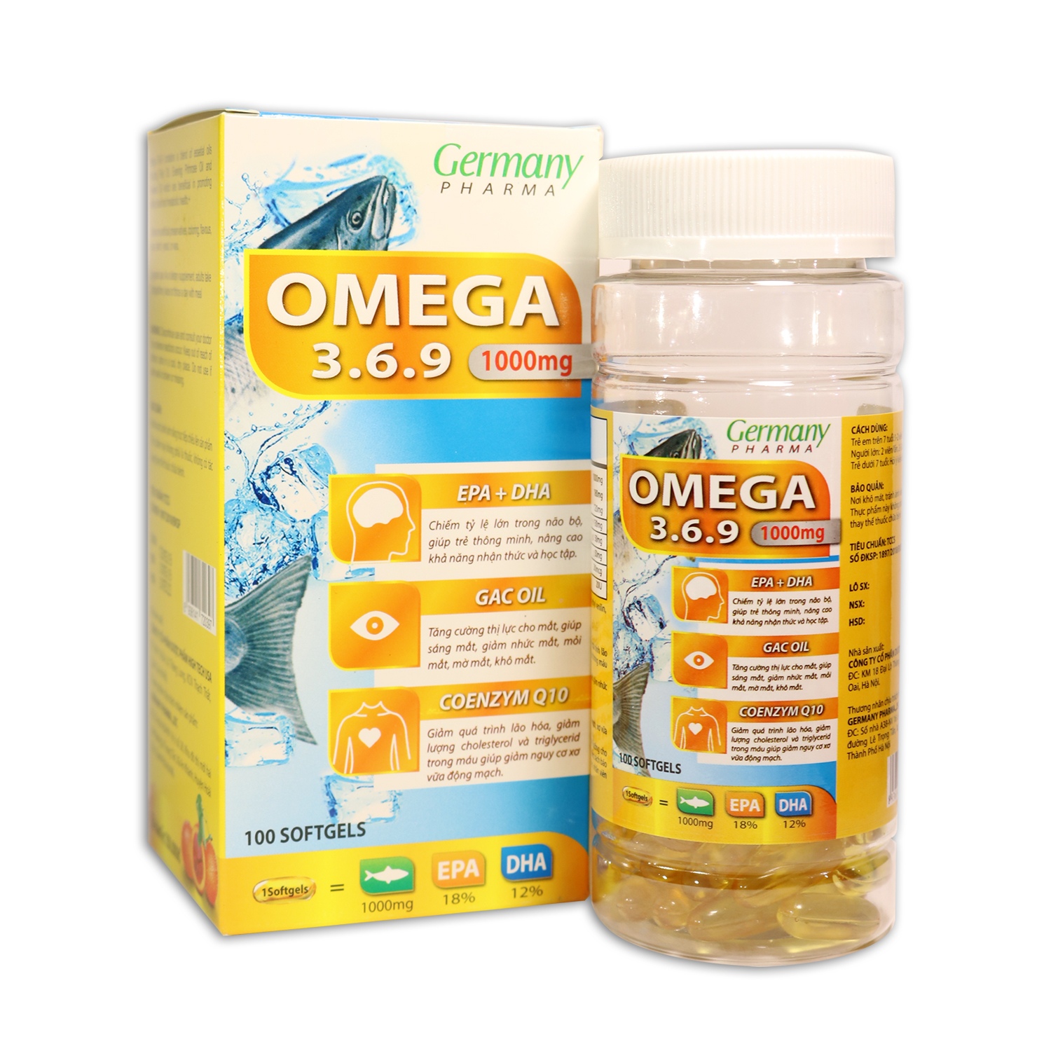 DẦU CÁ OMEGA 369