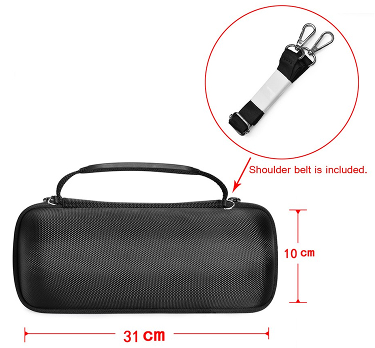 Protective Speaker Case Carrying Bag For JBL Charge 4 Wireless BT Speaker Travel Storage Box with Shoulder Belt