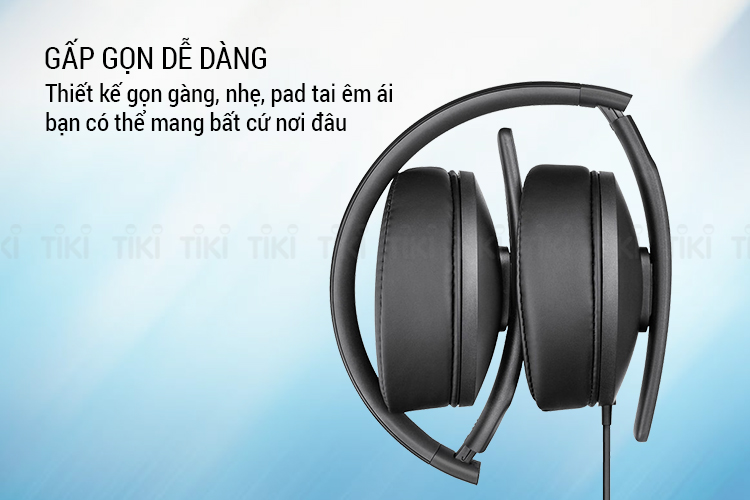 Tai Nghe Có Dây Chụp Tai Over-ear Sennheiser HD 300 - Hàng Chính Hãng