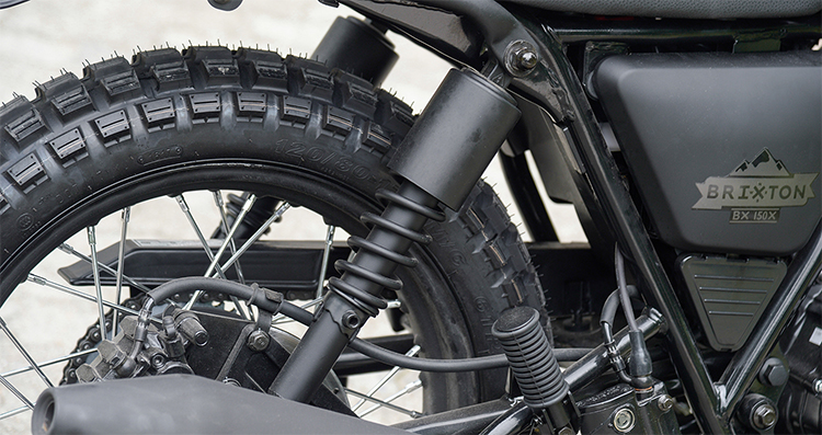 Xe Mô Tô Brixton Café Racer BX150R - Bạc