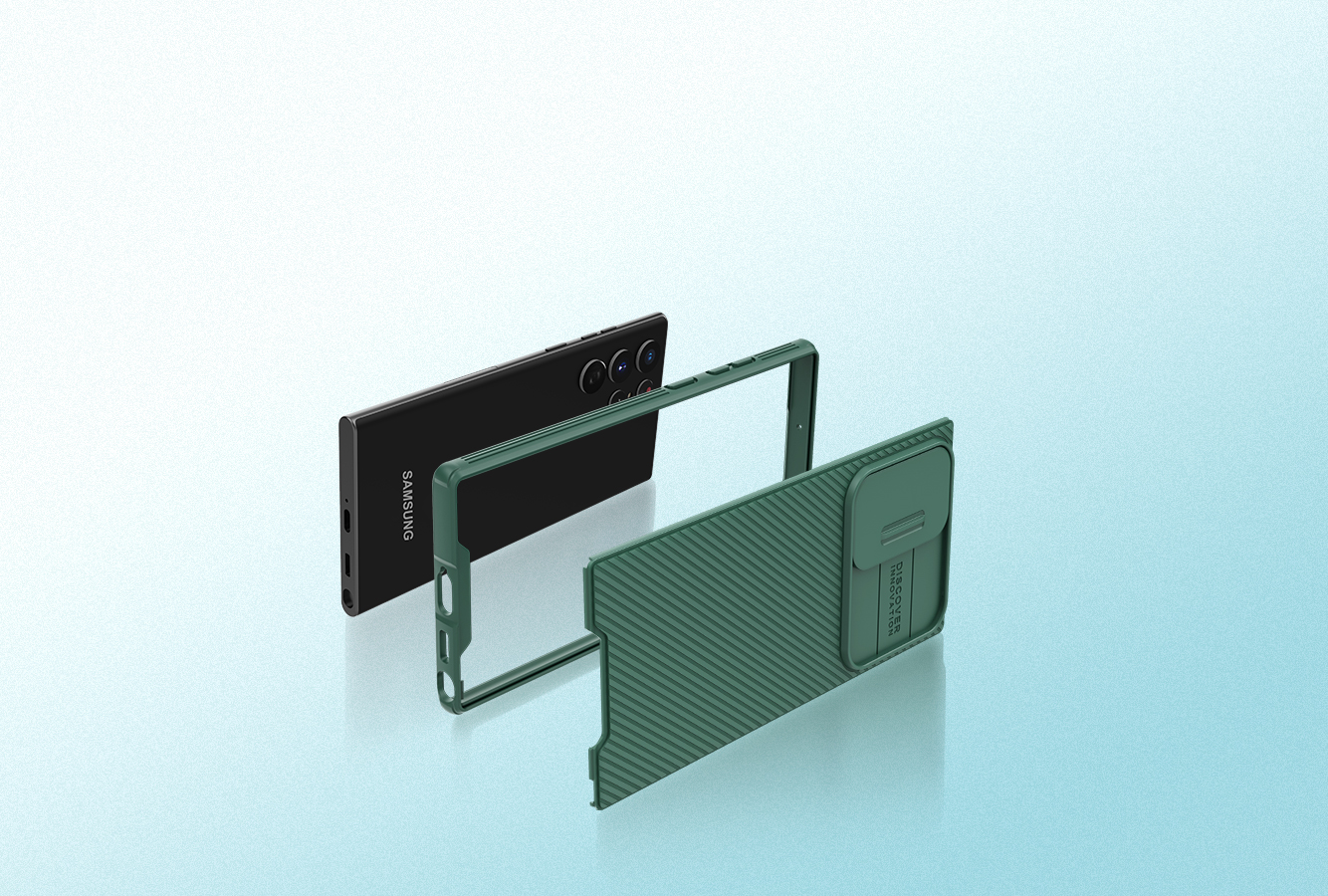 Ốp lưng điện thoại Nillkin dành cho Samsung Galaxy S23 Ultra/ S23+/ S23 Camshield Pro Case - Hàng nhập khẩu