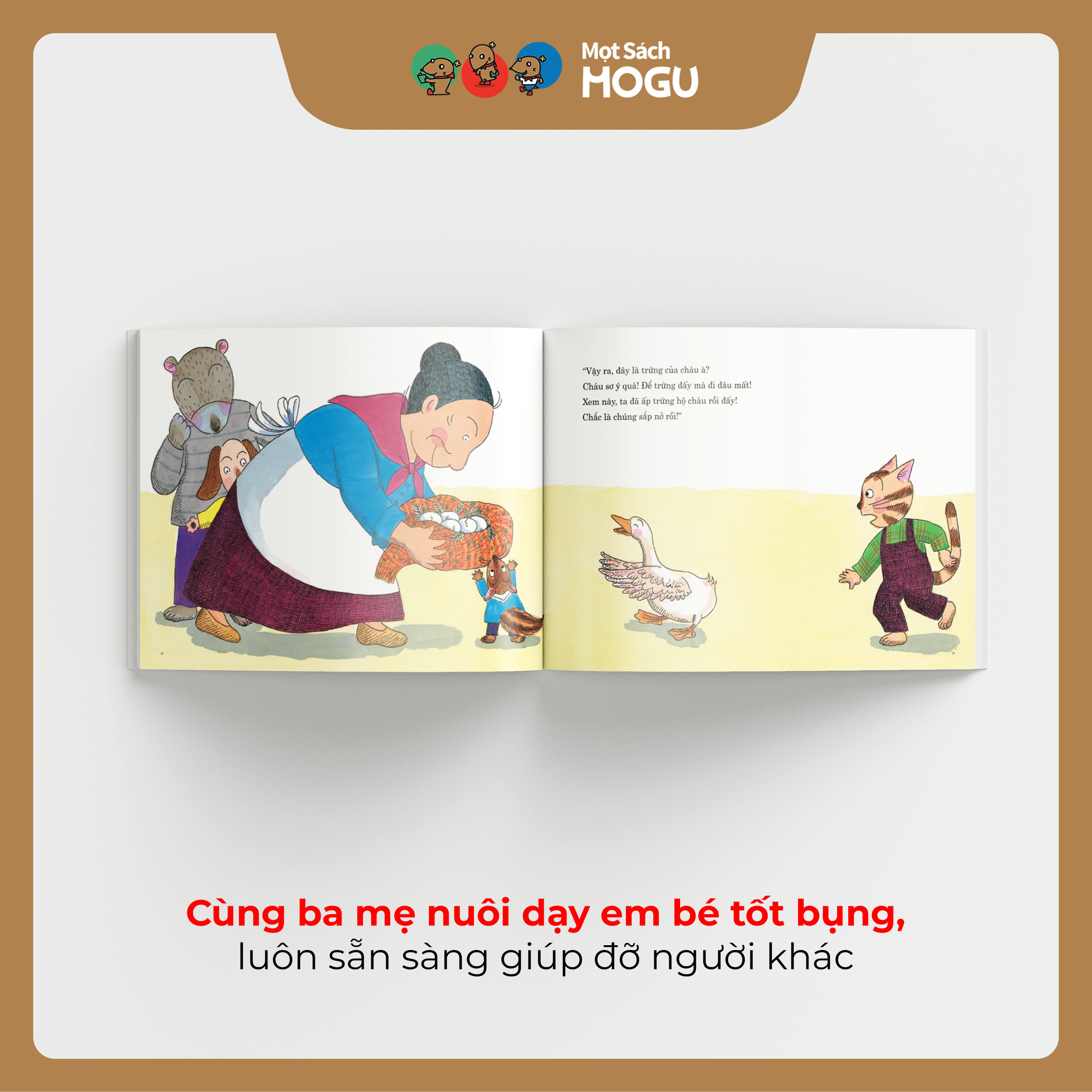 Truyện Ehon bé 3-4-5 tuổi - Bộ 4 cuốn Trải nghiệm cùng Bà Baba