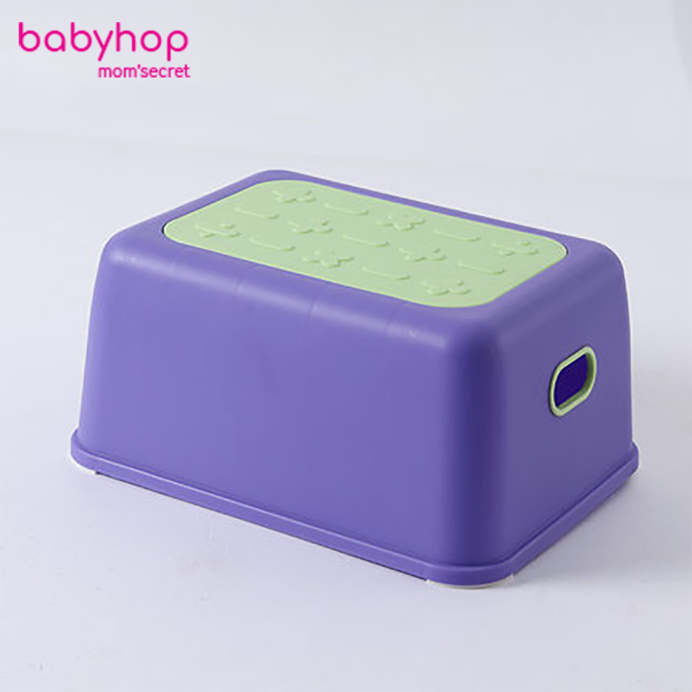 Ghế kê chân 2 bậc đa năng H2 thương hiệu babyhop dành cho bé từ 1,5 tuổi thiết kế đế chống trượt chịu lực 70kg 3