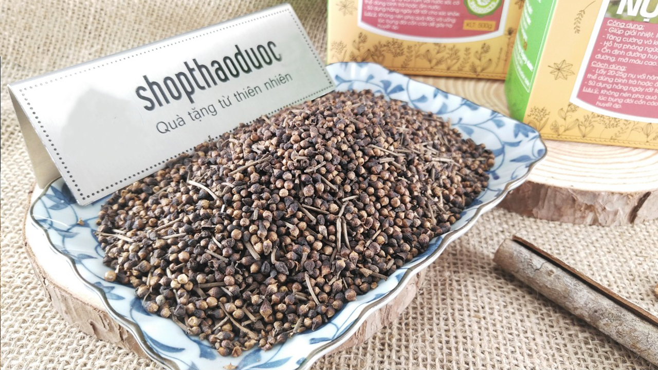 Combo 1Kg Nụ Vối Khô Shop Thảo Dược - Hỗ Trợ Đẩy Lùi Gout Tích Cực - Tặng 1 Chai Tinh Dầu Sả Chanh 8ml