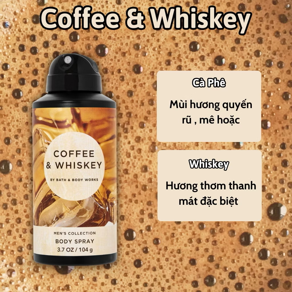 Body Mist Nam Bath And Body Work 104g - Body Spray Nam - Body Mist Nam Chính Hãng