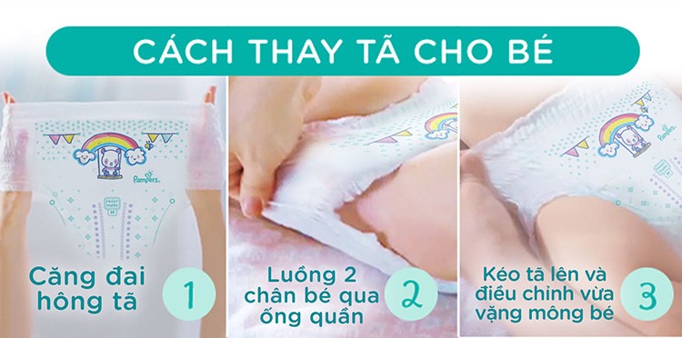 Tã bỉm dán Pamper Premium nội địa Nhật size Newborn 90 miếng 2