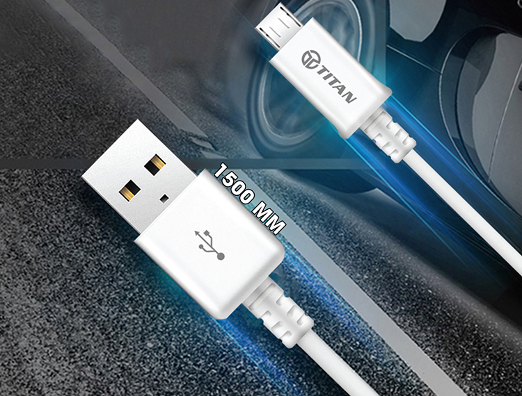 Dây Cáp Micro TITAN CA10 1.5m - Hàng Chính Hãng