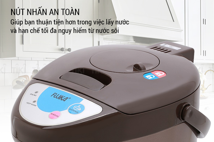 Bình Thủy Điện Fujika FU- 4L (4L) - Hàng Chính Hãng