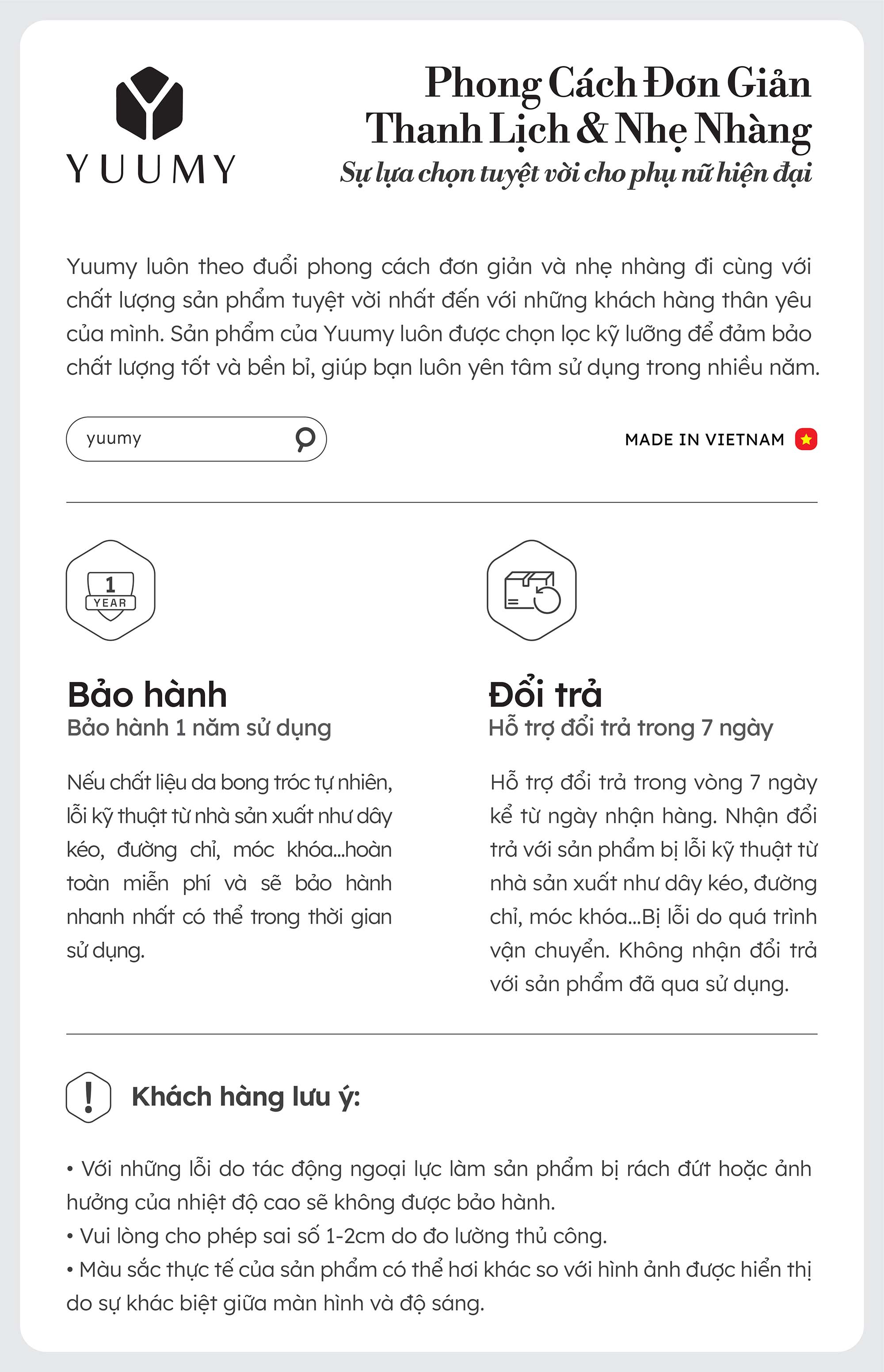 Balo Yuumy ( Thời trang nữ phong cách dễ thương - Balo da Seasand YBA105 )