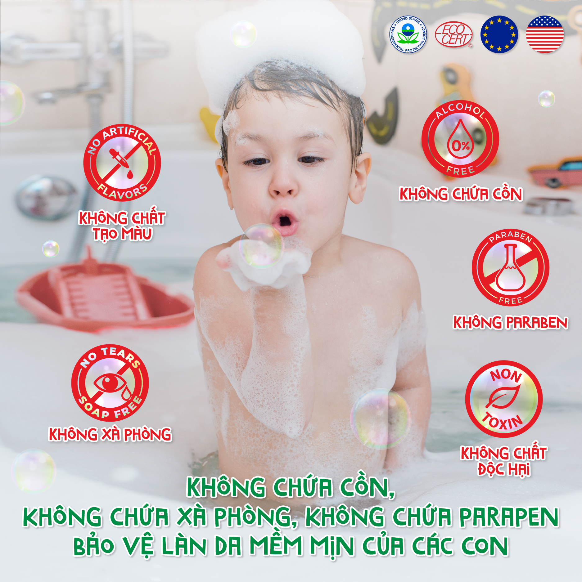 Sữa tắm DƯỠNG ẨM gia đình Rubber Duck 1000ml KHÁNG KHUẨN (DÙNG ĐƯỢC CHO TRẺ SƠ SINH) 7