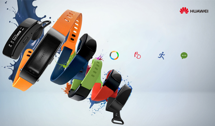 Vòng Đeo Tay Thông Minh HUAWEI Bracelet B3 - Đen