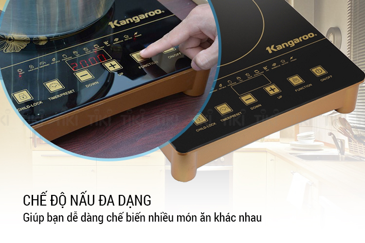 Bếp Hồng Ngoại Kangaroo KG368I - Hàng chính hãng