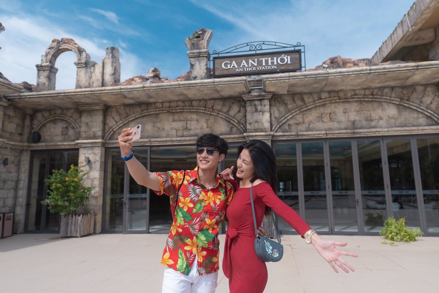 Ga cáp treo An Thới đi Hòn Thơm