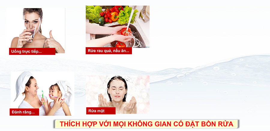 Thiết bị lọc nước Cleansui trên bồn rửa ET101-hàng chính hãng