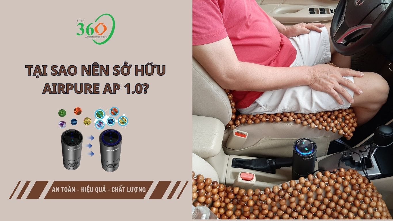 Tại sao nên sở hữu máy lọc không khí ô tô Blaupunkt AP 1.0