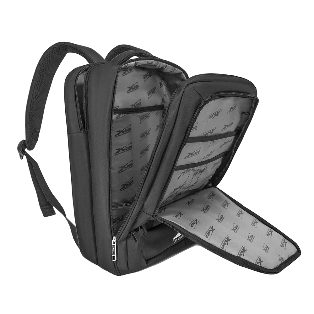 Balo du lịch laptop 17 inch Xbags Leader cao cấp – Balo du lịch size lớn nhiều ngăn thời trang cá tính XB2006