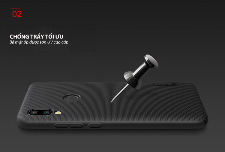 Ốp lưng Xiaomi Redmi 7/Y3 Nillkin Super Frosted Shield