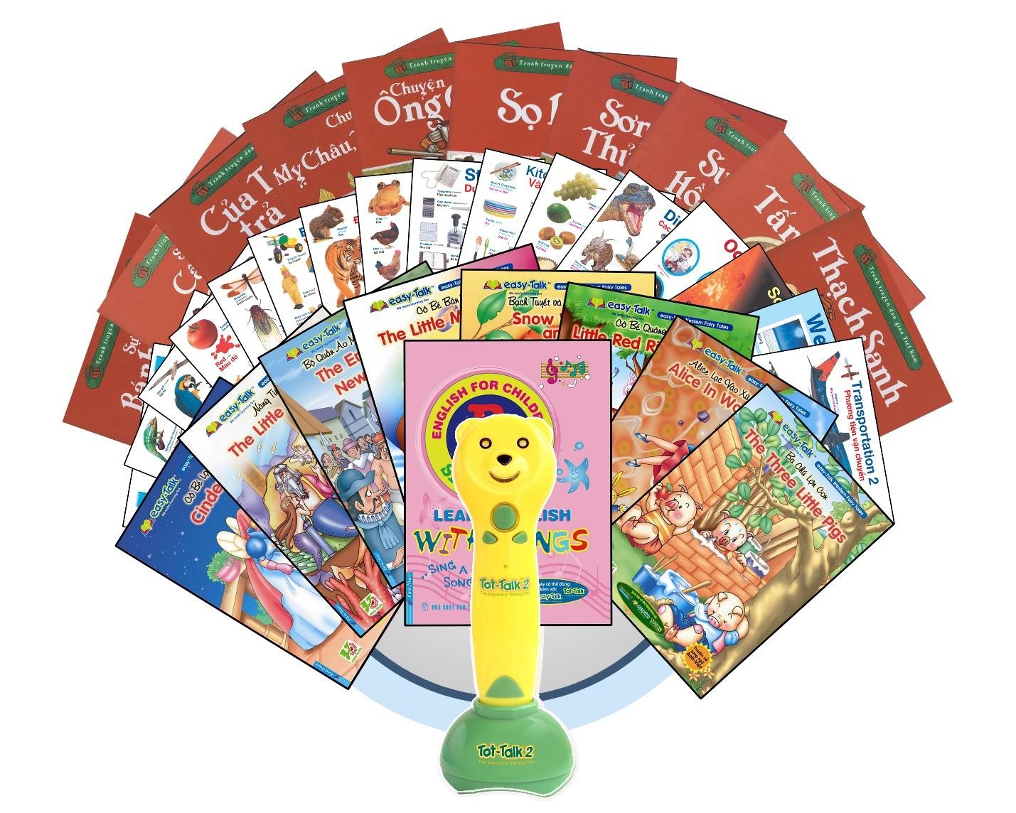 Bút Chấm Đọc Học Tiếng Anh Tot-Talk 2 Easy Talk P06 - Dành Cho Trẻ 9 Tuổi