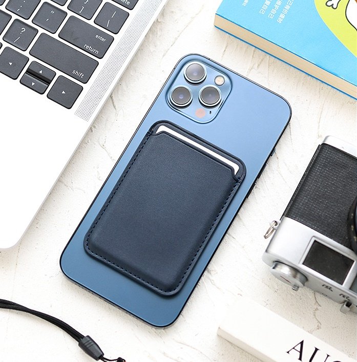 Ví Da Leather Wallet Hít Từ Tính Kai Dành Cho Các Dòng iPhone- Hàng chính hãng