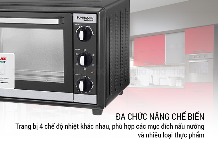 Lò nướng Sunhouse SHD4248S (48 Lít) - Hàng chính hãng