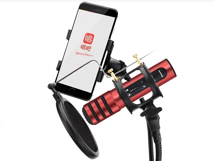 Micro Hát Karaoke Trên Điện Thoại Newmine Newman Apple Andrews MC01