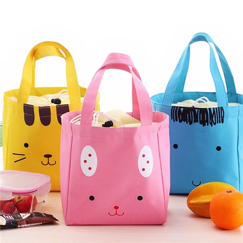 Combo túi giữ nhiệt đa năng loại dày + bộ muỗng, đũa, nĩa cá nhân bằng inox kèm hộp